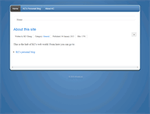 Tablet Screenshot of enousk.net